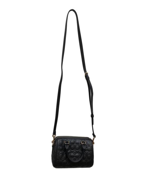 COACH（コーチ）COACH (コーチ) ミニ ローアンハンド バッグ/CY743 ブラック サイズ:₋の古着・服飾アイテム