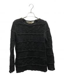 COMME des GARCONS（コムデギャルソン）の古着「メッシュニット / GK-N001」｜ブラック