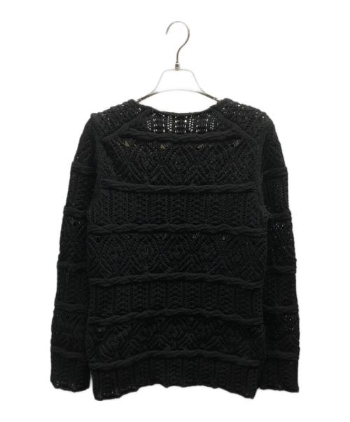 COMME des GARCONS（コムデギャルソン）COMME des GARCONS  (コムデギャルソン) メッシュニット / GK-N001 ブラック サイズ:Sの古着・服飾アイテム