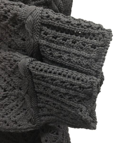 COMME des GARCONS（コムデギャルソン）COMME des GARCONS  (コムデギャルソン) メッシュニット / GK-N001 ブラック サイズ:Sの古着・服飾アイテム