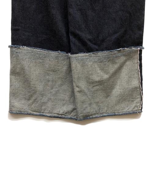 LIVINGTONE（リヴィントーン）LIVINGTONE (リヴィントーン) DOLK - Turn up long / LT-DOLK-05 インディゴ サイズ:38の古着・服飾アイテム