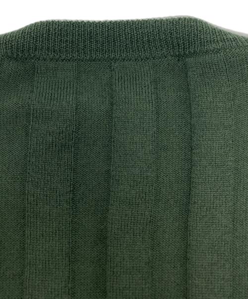 PLAN C（プランシー）Plan C (プランシー) ウールリブニット/CACMA51K00FW003 グリーン サイズ:36の古着・服飾アイテム