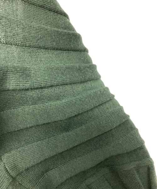 PLAN C（プランシー）Plan C (プランシー) ウールリブニット/CACMA51K00FW003 グリーン サイズ:36の古着・服飾アイテム