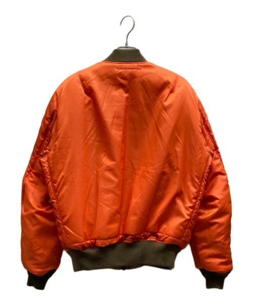 AVIREX（アヴィレックス）AVIREX (アヴィレックス) MA-1ジャケット ブラウン サイズ:Lの古着・服飾アイテム