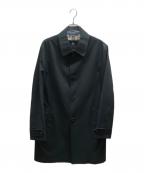 BURBERRY BLACK LABELバーバリーブラックレーベル）の古着「ステンカラーコート / BMA53-404-28」｜ブルー