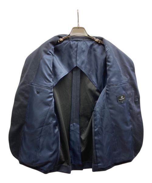 BEAMS HEART（ビームスハート）BEAMS HEART (ビームスハート) ウールミックス ストレッチ 2ボタン ジャケット ネイビー サイズ:Sの古着・服飾アイテム