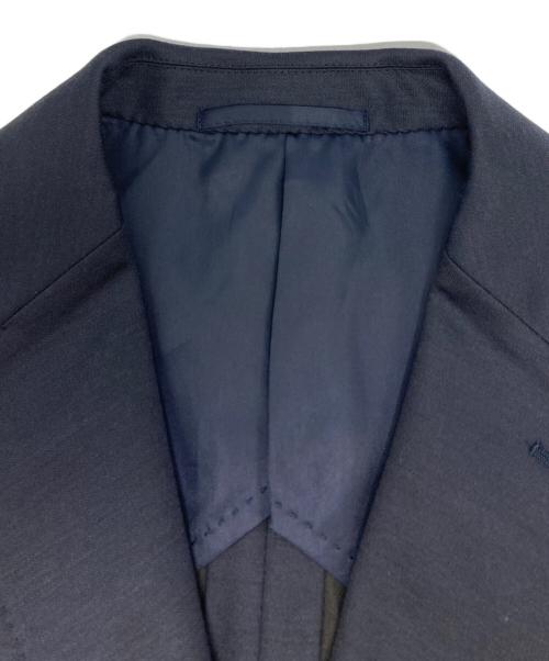 BEAMS HEART（ビームスハート）BEAMS HEART (ビームスハート) ウールミックス ストレッチ 2ボタン ジャケット ネイビー サイズ:Sの古着・服飾アイテム