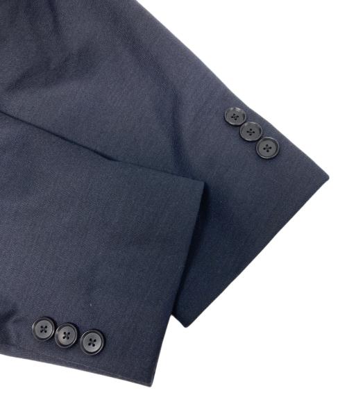 BEAMS HEART（ビームスハート）BEAMS HEART (ビームスハート) ウールミックス ストレッチ 2ボタン ジャケット ネイビー サイズ:Sの古着・服飾アイテム