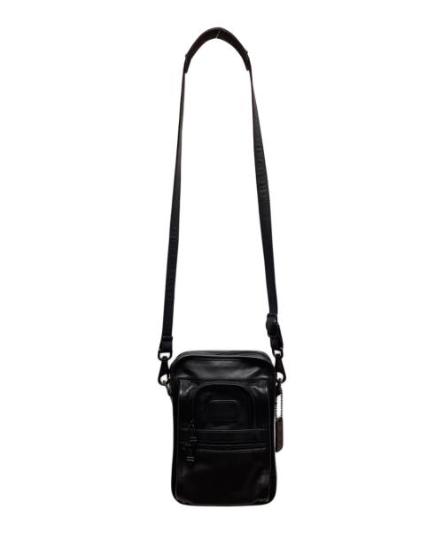 TUMI（トゥミ）TUMI (トゥミ) レザーショルダーバッグ/997D3 ブラック サイズ:-の古着・服飾アイテム
