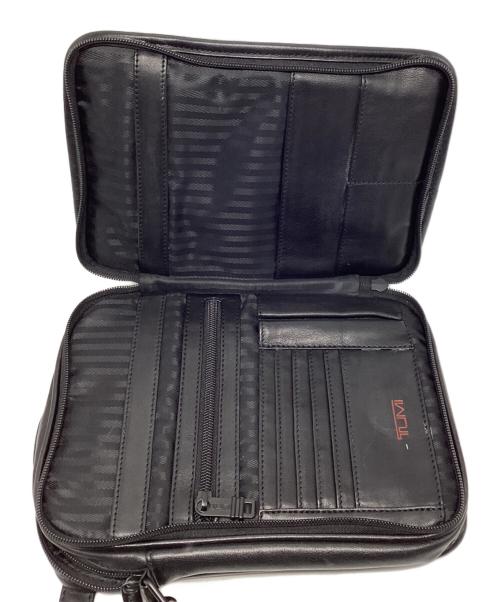 TUMI（トゥミ）TUMI (トゥミ) レザーショルダーバッグ/997D3 ブラック サイズ:-の古着・服飾アイテム