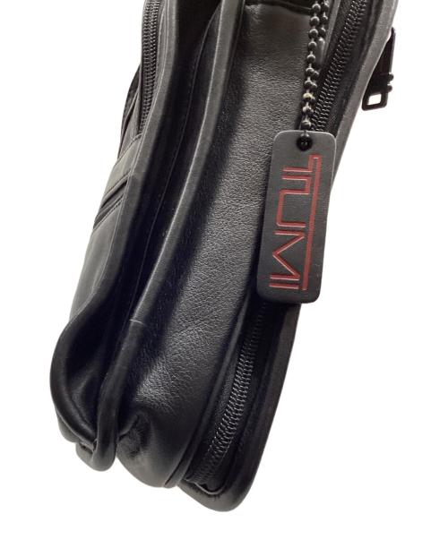TUMI（トゥミ）TUMI (トゥミ) レザーショルダーバッグ/997D3 ブラック サイズ:-の古着・服飾アイテム