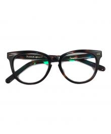 Buddy Optical（バディーオプティカル）の古着「伊達眼鏡」｜ブラウン