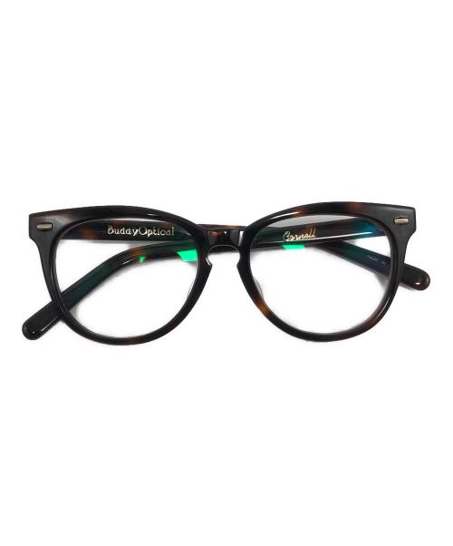 Buddy Optical（バディーオプティカル）buddy optical (バディーオプティカル) 伊達眼鏡 ブラウンの古着・服飾アイテム