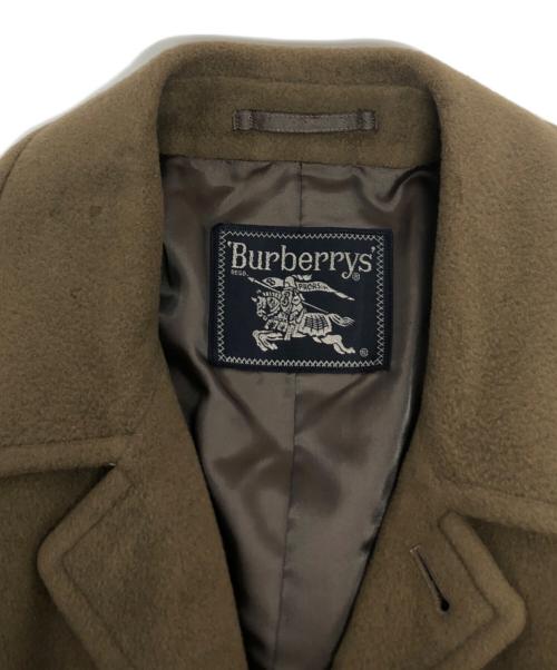 Burberry's（バーバリーズ）Burberry's (バーバリーズ) ウールカシミヤコート/WW050-814-45 ブラウン サイズ:₋の古着・服飾アイテム