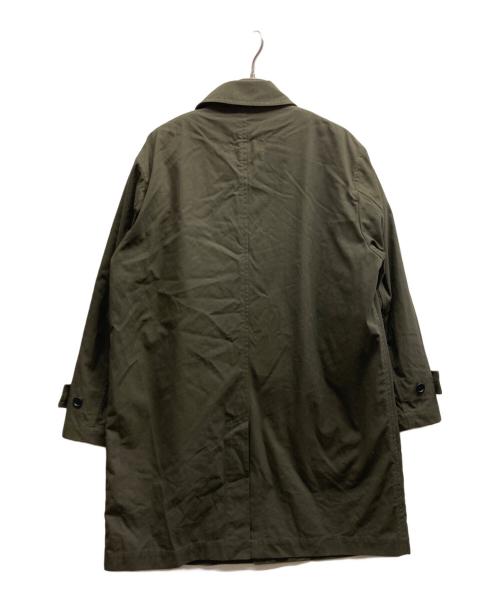 MARGARET HOWELL（マーガレットハウエル）MARGARET HOWELL (マーガレットハウエル) PROOFED COTTON NYLON TWILL COAT/596-0210501 オリーブ サイズ:Mの古着・服飾アイテム