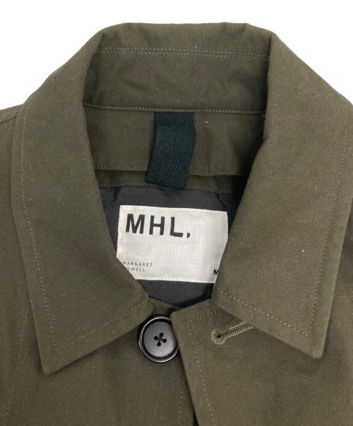 MARGARET HOWELL（マーガレットハウエル）MARGARET HOWELL (マーガレットハウエル) PROOFED COTTON NYLON TWILL COAT/596-0210501 オリーブ サイズ:Mの古着・服飾アイテム