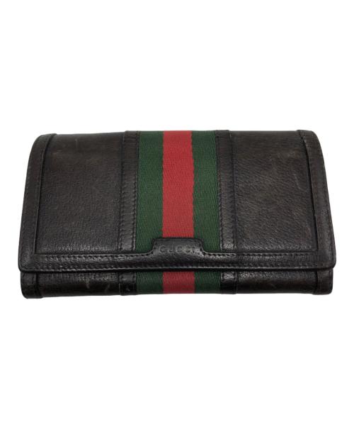 GUCCI（グッチ）GUCCI (グッチ) 長財布/409440 ブラウン サイズ:-の古着・服飾アイテム