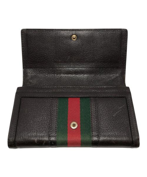 GUCCI（グッチ）GUCCI (グッチ) 長財布/409440 ブラウン サイズ:-の古着・服飾アイテム