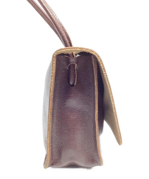 IL BISONTE（イル ビゾンテ）IL BISONTE (イル ビゾンテ) スターモチーフショルダ-バッグ ブラウン サイズ:-の古着・服飾アイテム