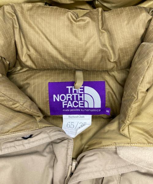 THE NORTHFACE PURPLELABEL（ザ・ノースフェイス パープルレーベル）THE NORTHFACE PURPLELABEL (ザ・ノースフェイス パープルレーベル) マウンテンショートダウンパーカ/ND2176N ベージュ サイズ:Sの古着・服飾アイテム