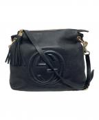 GUCCIグッチ）の古着「2WAYソーホーショルダーバッグ / 536194」｜ブラック