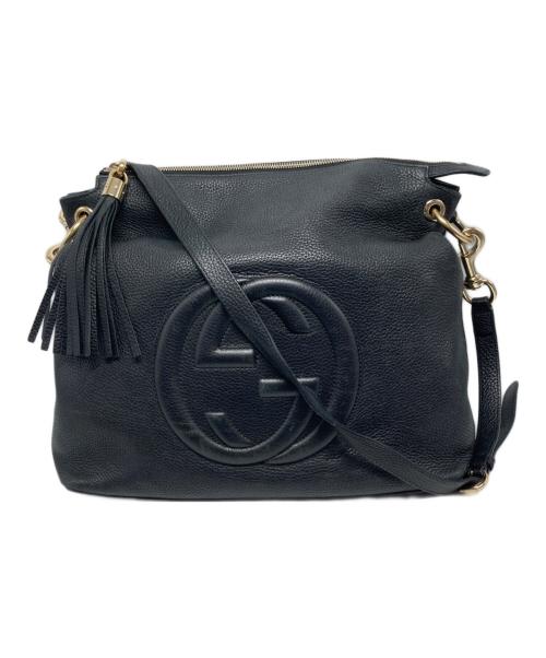 GUCCI（グッチ）GUCCI (グッチ) 2WAYソーホーショルダーバッグ / 536194 ブラックの古着・服飾アイテム