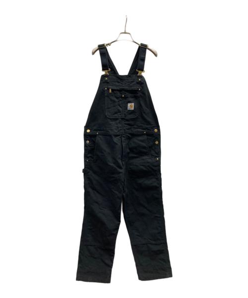 CarHartt（カーハート）CarHartt (カーハート) デニムオーバーオール / 102776-001 ブラック サイズ:38×30の古着・服飾アイテム