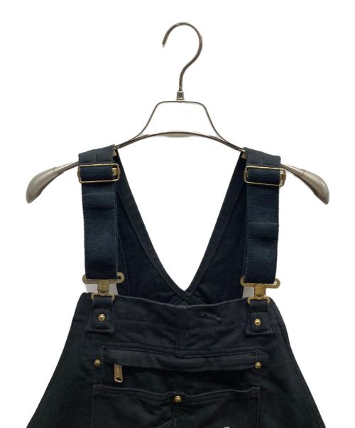 CarHartt（カーハート）CarHartt (カーハート) デニムオーバーオール / 102776-001 ブラック サイズ:38×30の古着・服飾アイテム