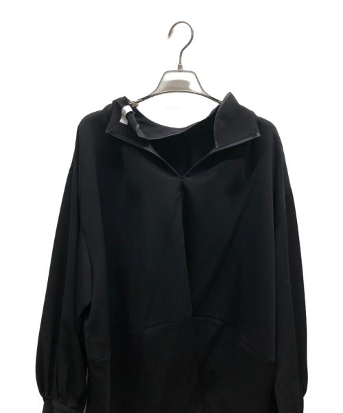 ADORE（アドーア）ADORE (アドーア) ドライミドルジョーゼットブラウス / 531-5110207 ブラック サイズ:38の古着・服飾アイテム