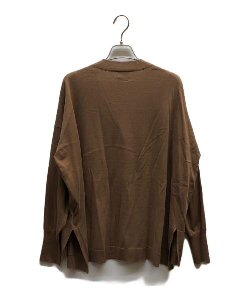 Spick and Span（スピック＆スパン）Spick and Span (スピック＆スパン) Emil cotoni Vネックカーディガン / 26080200514010 ブラウン サイズ:-の古着・服飾アイテム
