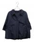 ADORE（アドーア）の古着「コットン パウダータッチ タフタ シャツ / 531-3110308」｜ネイビー