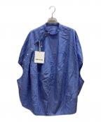 ENFOLDエンフォルド）の古着「GLOBE PULLOVER / 300JS230-3841」｜ブルー