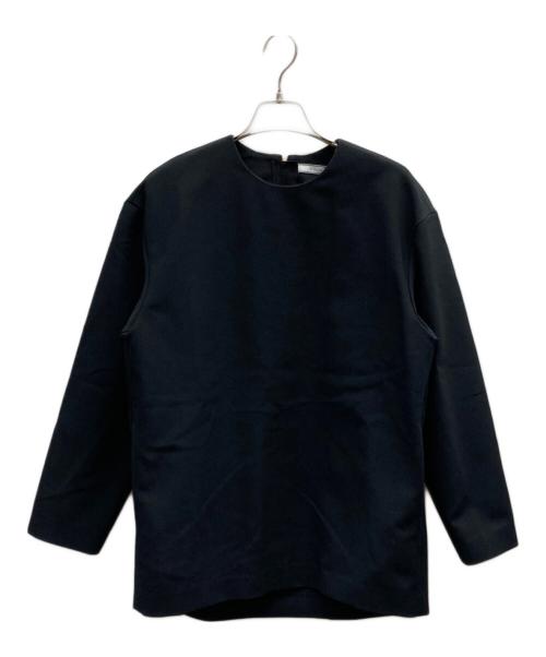 BEIGE（ベイジ）BEIGE (ベイジ) 【洗える】WINDSOR / クルーネックブラウス / BLCWCA0260 ブラック サイズ:4の古着・服飾アイテム