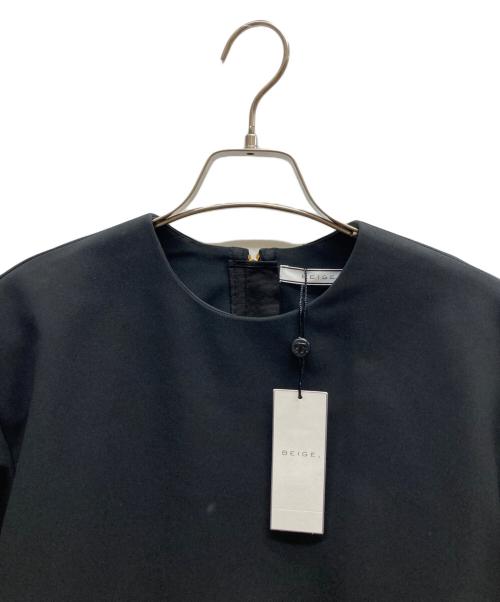BEIGE（ベイジ）BEIGE (ベイジ) 【洗える】WINDSOR / クルーネックブラウス / BLCWCA0260 ブラック サイズ:4の古着・服飾アイテム