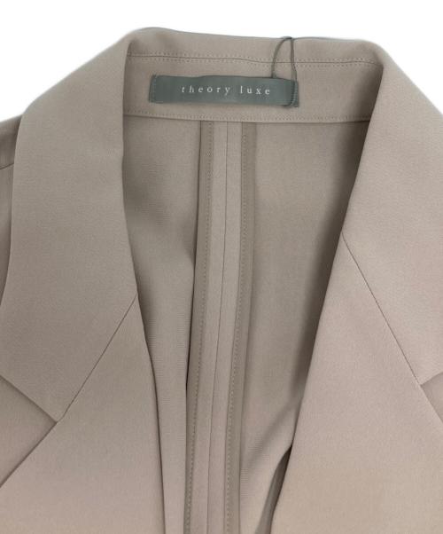 theory luxe（セオリーリュクス）theory luxe (セオリーリュクス) LUVE VARDA JACKET/LUVE IDANA PANT/03-5304106 ベージュ サイズ:44の古着・服飾アイテム