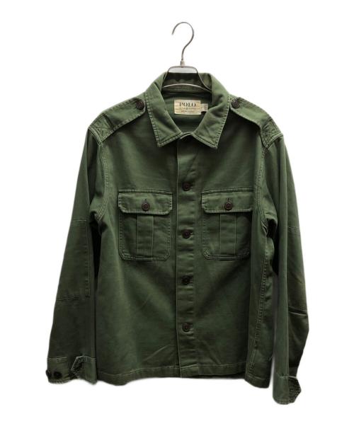 Denim & Supply Ralph Lauren（デニム＆サプライ ラルフローレン）DENIM & SUPPLY RALPH LAUREN (デニム＆サプライ ラルフローレン) ミリタリージャケット グリーン サイズ:Sの古着・服飾アイテム
