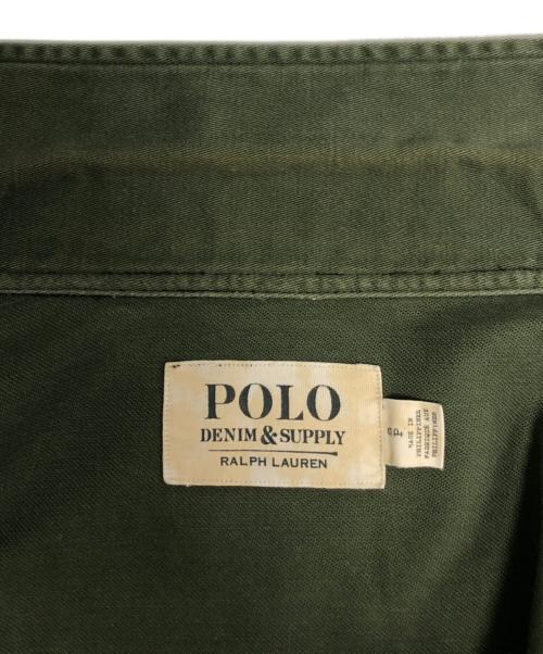 Denim & Supply Ralph Lauren（デニム＆サプライ ラルフローレン）DENIM & SUPPLY RALPH LAUREN (デニム＆サプライ ラルフローレン) ミリタリージャケット グリーン サイズ:Sの古着・服飾アイテム
