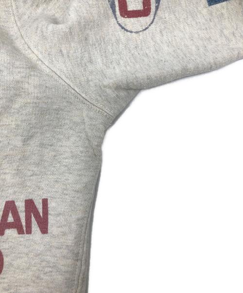 POLO RALPH LAUREN（ポロ・ラルフローレン）POLO RALPH LAUREN (ポロ・ラルフローレン) 染み込みプリントパーカー グレー サイズ:Sの古着・服飾アイテム