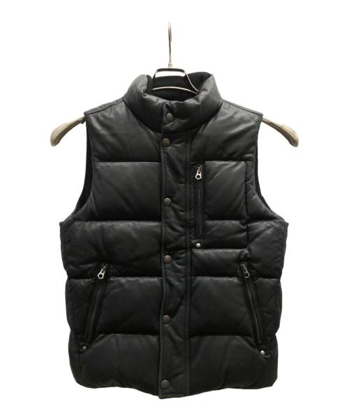 POLO RALPH LAUREN（ポロ・ラルフローレン）POLO RALPH LAUREN (ポロ・ラルフローレン) リバーシブルダウンベスト/JR-RL-HW-0703 ブラック サイズ:Sの古着・服飾アイテム