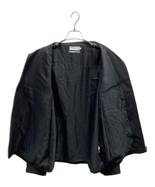 Graphpaper（グラフペーパー）Graphpaper (グラフペーパー) Light Doeskin Stand Collar Jacket / GM243-30062 ブラック サイズ:2の古着・服飾アイテム