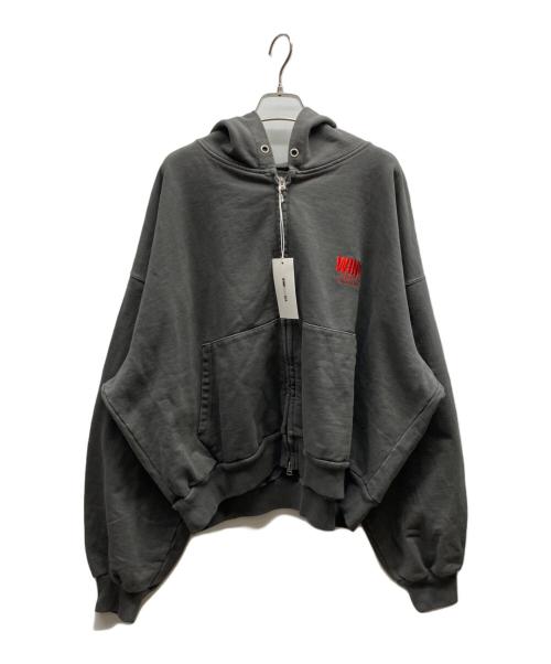 WIND AND SEA（ウィンダンシー）WIND AND SEA (ウィンダンシー) Bandana Patchworked SEA Zip Up Sweatshirt / WDS-O-MJV-26-Q2-CS-02 グレー サイズ:XLの古着・服飾アイテム