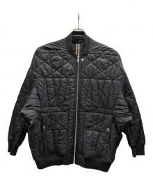 RICK OWENS DRKSHDW（リックオウエンス ダークシャドウ）の古着「JUMBO FLIGHT COAT/DU02A3977-NDQ」｜ブラック
