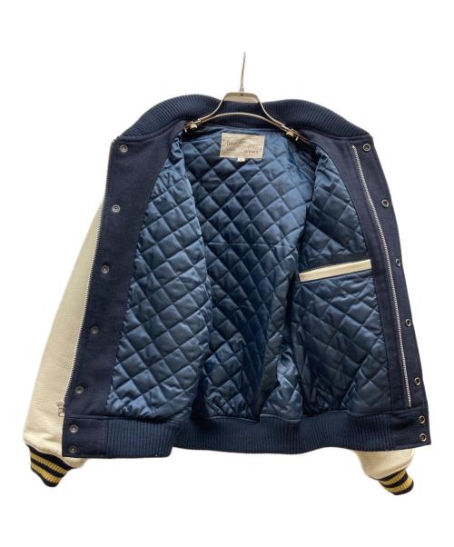 AVIREX（アヴィレックス）AVIREX (アヴィレックス) SKOOKUM VARSITY JACKET ネイビー サイズ:Mの古着・服飾アイテム