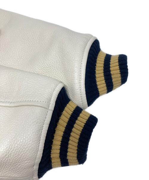 AVIREX（アヴィレックス）AVIREX (アヴィレックス) SKOOKUM VARSITY JACKET ネイビー サイズ:Mの古着・服飾アイテム