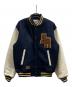 AVIREX（アヴィレックス）の古着「SKOOKUM VARSITY JACKET」｜ネイビー