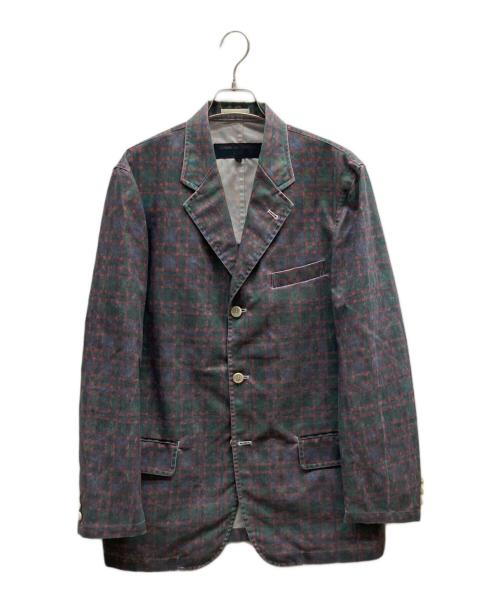COMME des GARCONS HOMME（コムデギャルソン オム）COMME des GARCONS HOMME (コムデギャルソン オム) テーラードジャケット / HJ 10013M マルチカラー サイズ:Mの古着・服飾アイテム