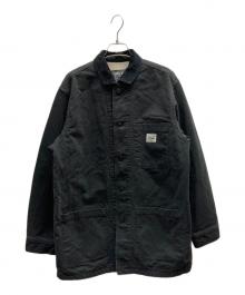Hysteric Glamour（ヒステリックグラマー）の古着「裏ボアカバーオールジャケット / 02243AB06」｜ブラック