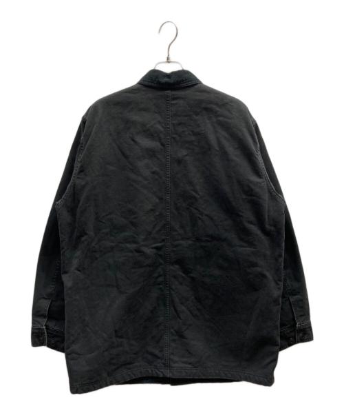 Hysteric Glamour（ヒステリックグラマー）Hysteric Glamour (ヒステリックグラマー) 裏ボアカバーオールジャケット / 02243AB06 ブラック サイズ:Mの古着・服飾アイテム