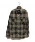 stussy（ステューシー）の古着「裏ボアチェックジャケット」｜ホワイト×ブラック