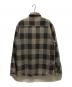 stussy (ステューシー) 裏ボアチェックジャケット ホワイト×ブラック サイズ:L：14000円